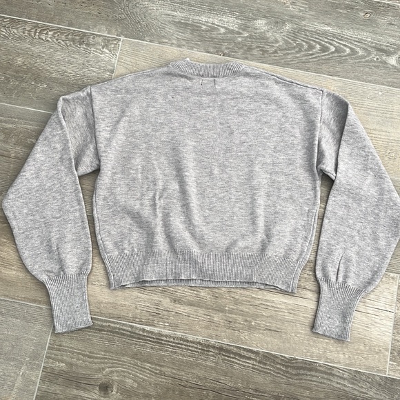 Xs gray Cotton:On sweater - Picture 3 of 7